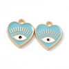 Alloy Enamel Pendants ENAM-K066-08E-1