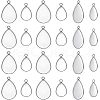 Unicraftale 304 Stainless Steel Pendant Cabochon Settings STAS-UN0007-77P-1