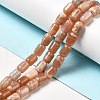Natural Sunstone Beads Strands G-G980-25-2