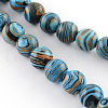 Dyed Synthetical Gemstone Round Bead Strands G-Q939-01B-03-1