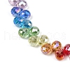 Electroplate Glass Beads Strands EGLA-D300-02-8mm-3