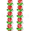 Transparent Glass Beads Strands GLAA-B021-04C-1