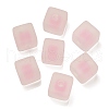 Frosted Acrylic European Beads OACR-G012-14C-1