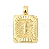 Rack Plating Brass Pendants KK-B092-42G-I-1