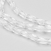 Transparent Glass Beads Strands EGLA-E046-B01-3