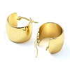 Ion Plating(IP) 304 Stainless Steel Thick Hoop Earrings for Women EJEW-L237-06G-2