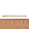 Rack Plating Brass Chain Extender KK-A229-19G-3