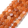 Natural Red Aventurine Beads Strands G-B138-B01-01-2