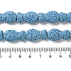 Fish Dyed Natural Lava Rock Beads Strands G-O126-01A-01-4
