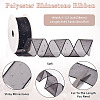 9M Polyester Rhinestone Ribbon OCOR-TAC0015-19C-13