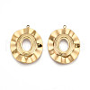 304 Stainless Steel Pendants STAS-N109-83G-1