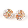 Handmade Foil Lampwork Beads FOIL-T007-02B-3