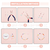  923Piece DIY AB Colors Style Stretch Bracelet Making Kits for Children's Day DIY-NB0004-90-3