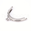 Iron Purse Frame Kiss Clasp Lock FIND-WH0052-91D-1
