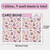 PVC Plastic Waterproof Card Stickers DIY-WH0432-084-2