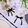 Polyester Chenille Ribbon OCOR-WH0097-36B-4