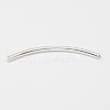 925 Sterling Silver Tube Beads X-STER-K021-02S-2