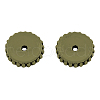 Tibetan Style Alloy Flat Round Spacer Beads TIBEB-5243-AB-FF-1