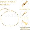 Unicraftale 20Pcs 2 Colors 304 Stainless Steel Cable Chain AJEW-UN0001-15-5