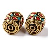 Handmade Indonesia Beads KK-G454-08G-01-3