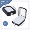 PU Leather Jewelry Gift Storage Box AJEW-WH0475-04B-2