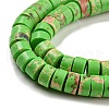 Synthetic Imperial Jasper Dyed Beads Strands G-D077-D01-01F-5