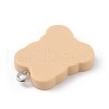 Opaque Resin Pendants RESI-D064-03P-05-3