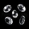 Transparent Glass Rhinestone Cabochons RGLA-B003-04B-09-2