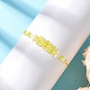 Electroplate Glass Beaded Braided Bead Bracelets BJEW-MZ00183-5
