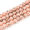 Baking Painted Glass Beads Strands DGLA-N010-10mm-02-1