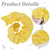 Polyester Ruffled Ribbon DIY-WH0632-77C-4