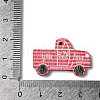 Printed Wood Pendants FIND-K017-06-3
