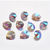 Faceted Glass Rhinestone Pendants RGLA-F053-C-371PS-1