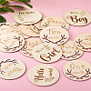 Basswood Milestone Cards WOOD-TA0002-44-23
