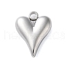 201 Stainless Steel Pendants STAS-G338-07P-1-1