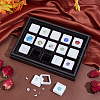Rectangle Paper Loose Diamond Organizer Trays CON-WH0095-80-5