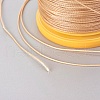 Round Waxed Polyester Cord YC-E004-0.65mm-N624-3