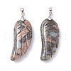 Natural African Opal Pendants G-I314-01P-08-2