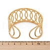 304 Stainless Steel Cuff Bangles BJEW-U045-02G-5