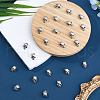 DICOSMETIC 80Pcs Tibetan Style Alloy European Beads FIND-DC0006-09B-4