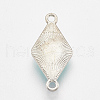 Alloy Enamel Links connectors ENAM-S016-09-2