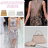 10 Yards Beading Sequins Polyester Tassel Ribbons SRIB-WH0026-12C-7