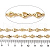 Brass Heart Link Chains CHC-H113-04G-2
