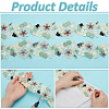 5 Yards Organza Pleated Lace Polyester Ribbon OCOR-FG0002-42-4