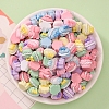 Opaque Resin Decoden Cabochons RESI-B017-02F-1
