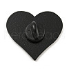 Gothic Sexy Butt Heart Shaped Enamel Pins JEWB-B016-02EB-05-2