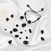 HOBBIESAY 28Pcs 14 Styles Natural & Synthetic Mixed Gemstone Cabochons G-HY0001-59-4