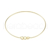 Brass Bangles for Women KK-U020-18G-1