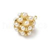 ABS Imitation Pearl Pendants KK-K293-43A-02-2