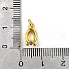 Brass Micro Pave Cubic Zirconia Pendants KK-Z102-03G-01-4